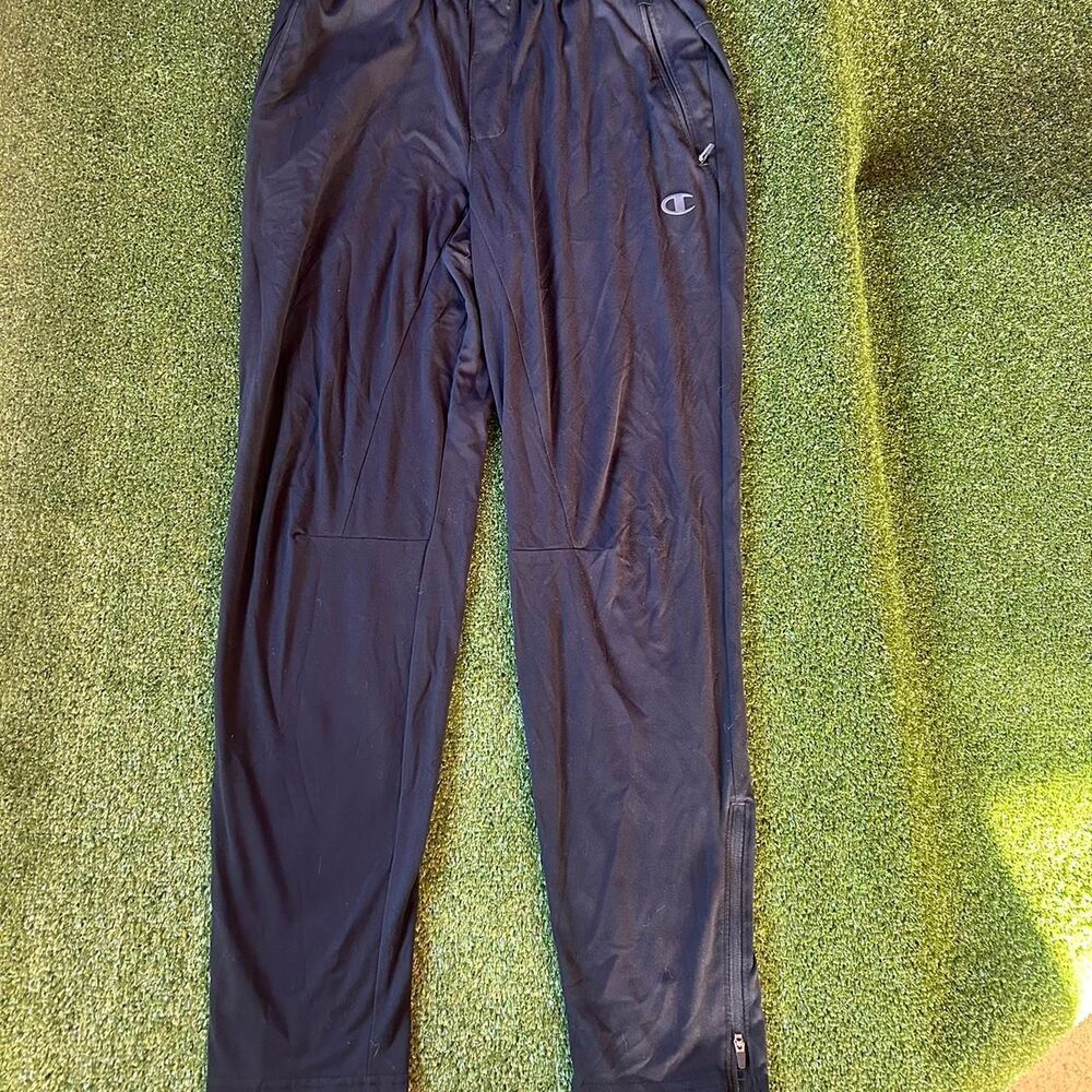 Champion Men's Black and Grey Joggers-tracksuits